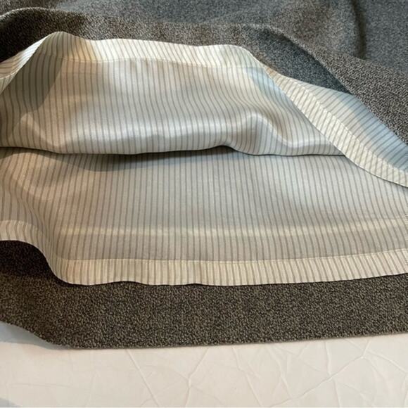 Anthropologie Generra 100% Wool Tweed Neutral Minimalist Dress NWOT Size 4 - Picture 8 of 12